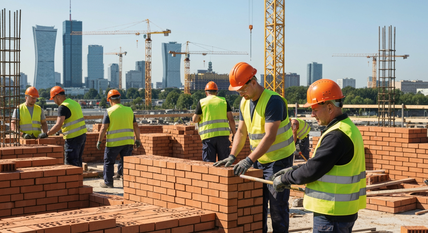 Ile zarabia murarz? Średnie zarobki w różnych miastach