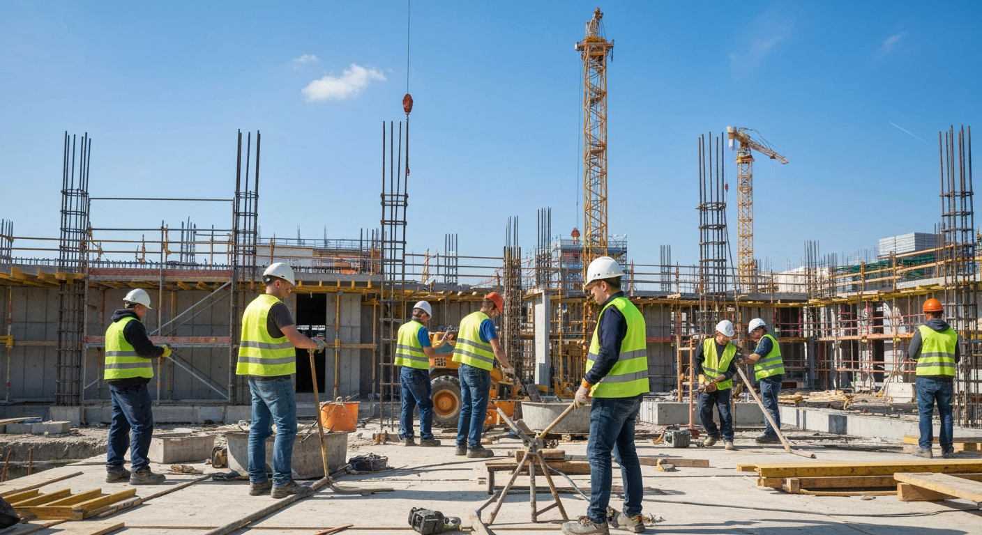 Ile zarabia pomocnik na budowie? Średnie zarobki w różnych miastach 2